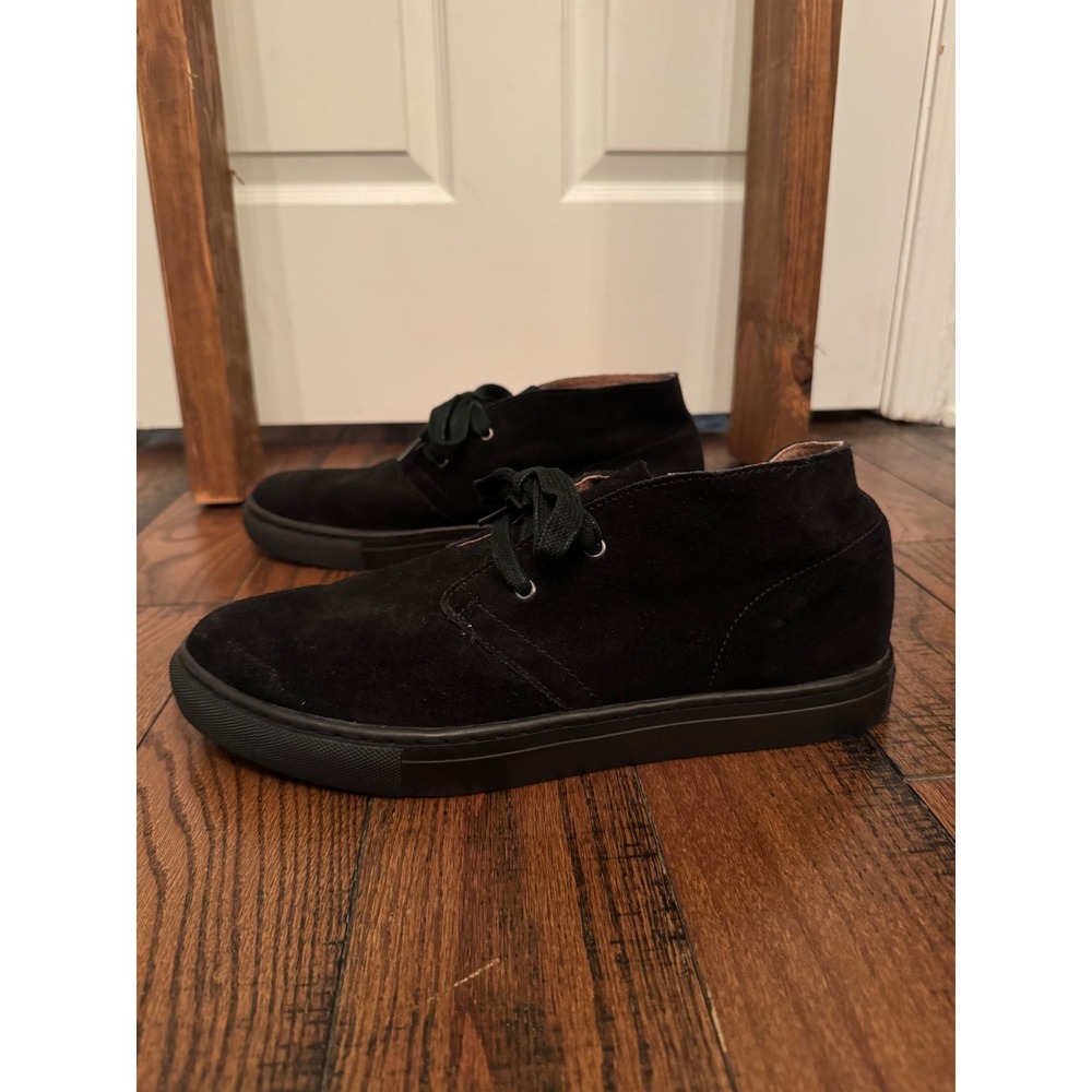 Polo Ralph Lauren Joplin Suede Chukka Boots Black Men Size 11 D
